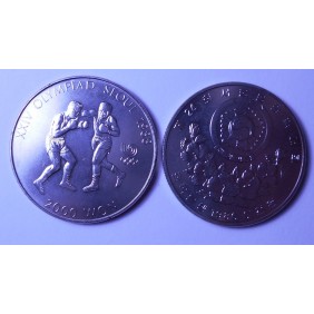 SOUTH KOREA 2000 Won 1986...