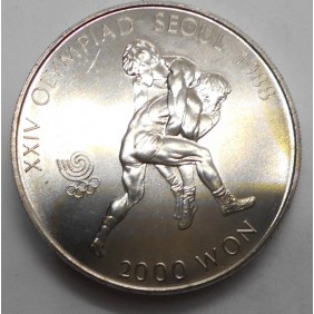 SOUTH KOREA 2000 Won 1987...
