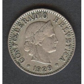 SWITZERLAND 5 Rappen 1929