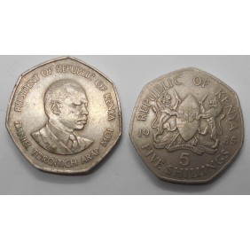 KENYA 5 Shillings 1985
