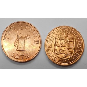 GUERNSEY 2 Pence 1979