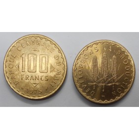 MALI 100 Francs 1975 FAO