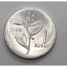 TURKEY 1 Kurus 1979 FAO al.