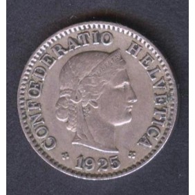 SWITZERLAND 5 Rappen 1925