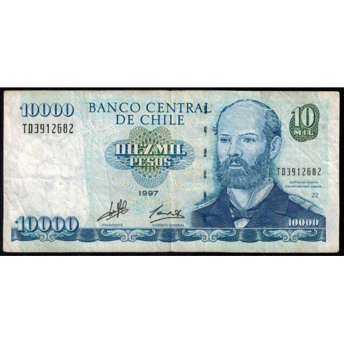 CHILE 10.000 Pesos 1997