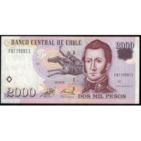 CHILE 2000 Pesos 2003