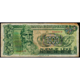 ALBANIA 1000 Leke 1992