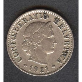 SWITZERLAND 5 Rappen 1921
