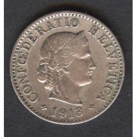 SWITZERLAND 5 Rappen 1913