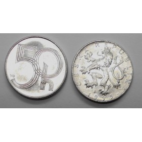 CZECH REPUBLIC 50 Haleru 1995