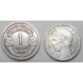 FRANCE 1 Franc 1945