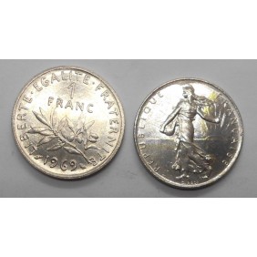 FRANCE 1 Franc 1969