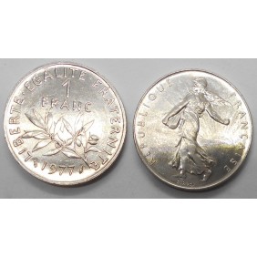 FRANCE 1 Franc 1977