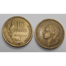 FRANCE 10 Francs 1950 B