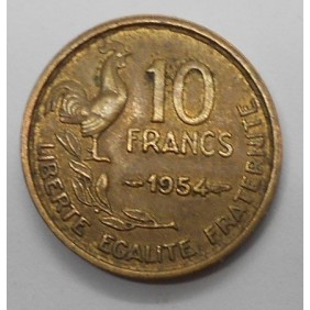 FRANCE 10 Francs 1954