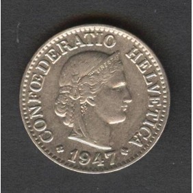 SWITZERLAND 10 Rappen 1947
