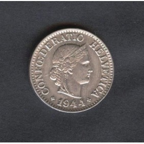 SWITZERLAND 10 Rappen 1944
