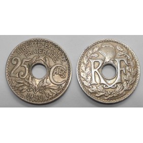 FRANCE 25 Centimes 1930