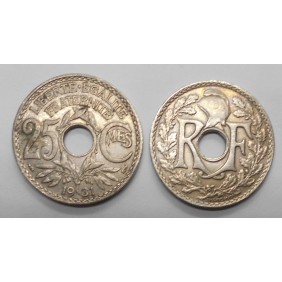FRANCE 25 Centimes 1931