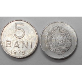 ROMANIA 5 Bani 1975
