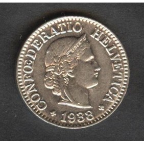 SWITZERLAND 10 Rappen 1938