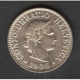 SWITZERLAND 10 Rappen 1936
