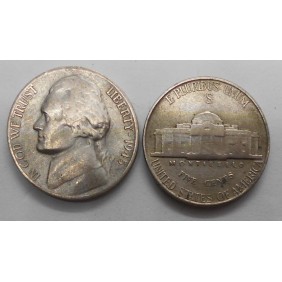 USA 5 Cents 1945 S...