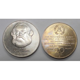 DDR 20 Mark 1983 Karl Marx