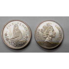 GIBRALTAR 5 Pence 1991 AA