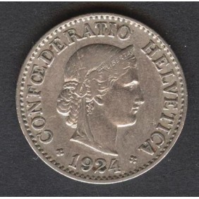 SWITZERLAND 10 Rappen 1924