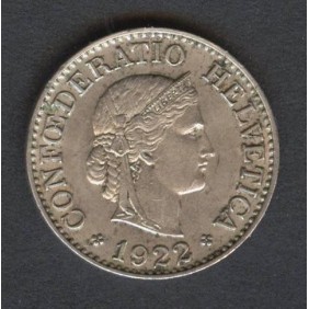 SWITZERLAND 10 Rappen 1922