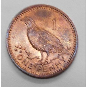 GIBRALTAR 1 Penny 1990 AA