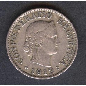 SWITZERLAND 10 Rappen 1912