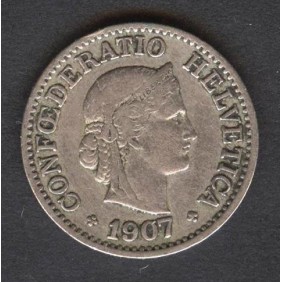 SWITZERLAND 10 Rappen 1907