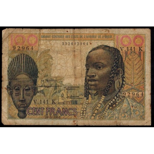 SENEGAL (W.A.S.) 100 Francs...