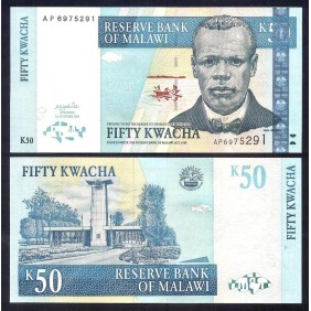 MALAWI 50 Kwacha 2001