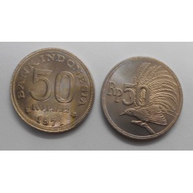 INDONESIA 50 Rupiah 1971...