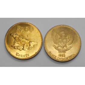 INDONESIA 50 Rupiah 1992