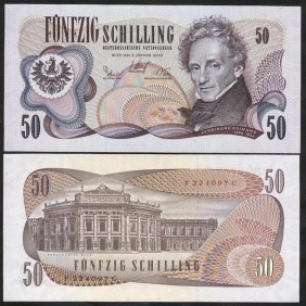 AUSTRIA 50 Schilling 1970