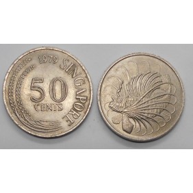 SINGAPORE 50 Cents 1979
