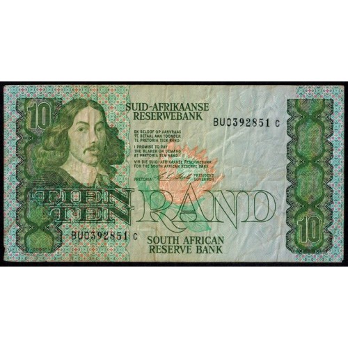 SOUTH AFRICA 10 Rand 1978