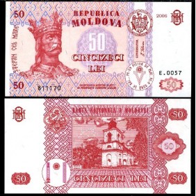 MOLDOVA 50 Lei 2006