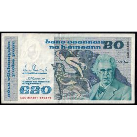 IRELAND 20 Pounds 14.11.1990