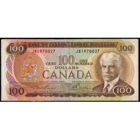 CANADA 100 Dollars 1975