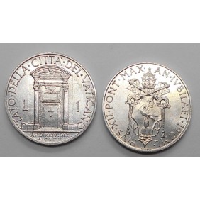 VATICANO 1 Lira 1950 Anno...