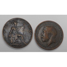 GREAT BRITAIN 1 Farthing 1917