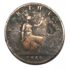 GREAT BRITAIN 1 Farthing 1868