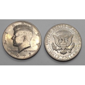 USA Half Dollar Kennedy 1972