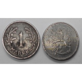 FINLAND 1 Markka 1945