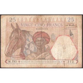 FRENCH WEST AFRICA 25...